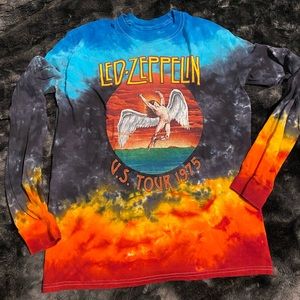 TIE DYE LED ZEPPELIN LONG SLEEVE SIZE SIZE S
